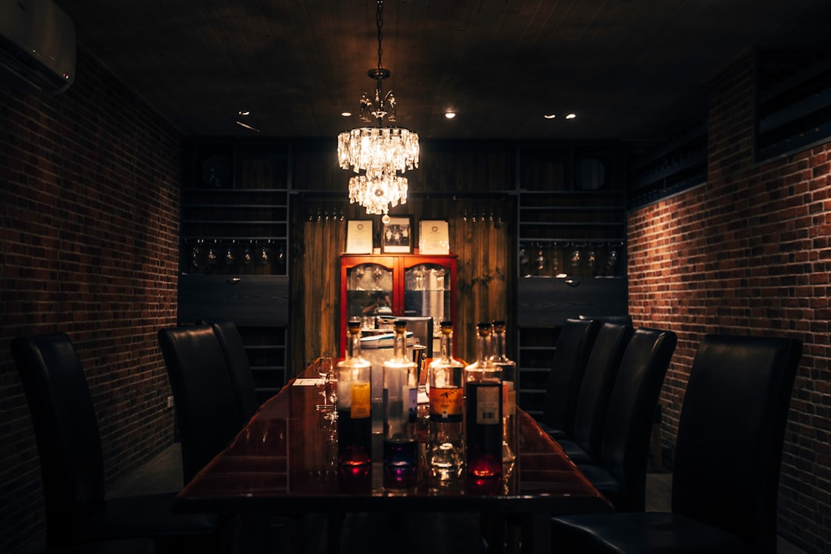 Interiér restaurace Rivanova Collection